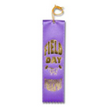 2"x8" Participant Stock Event Ribbons (Field Day) Carded